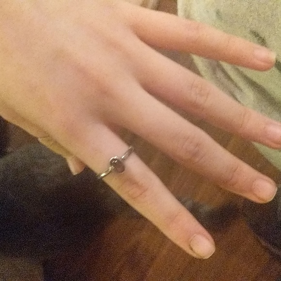 Red ♥️ tourmaline natural and sterling silver handmade - Picture 3 of 5